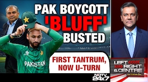 Pak Boycott 'Bluff' Busted: First Tantrum, Now U-Turn
