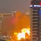 Explosion, Fire As Dubai's Palm Jumeirah Hit By Iranian Missile Debris; Burj Khalifa Evacuated, Airport Shut — Video