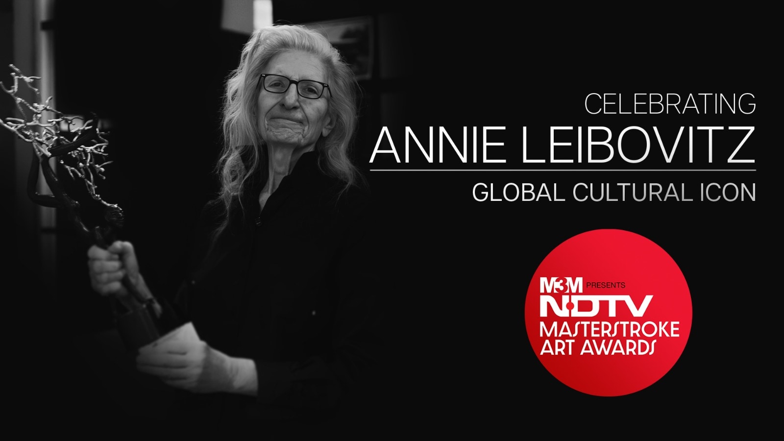 Annie Leibovitz Honoured with NDTV Masterstroke Global Cultural Icon Award