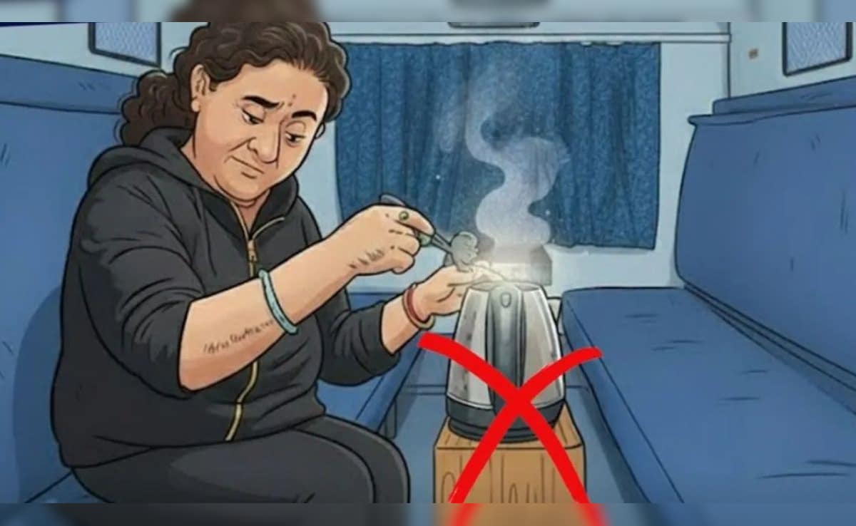 ट्रेन में इलेक्ट्रिक चूल्हा और हीटर इस्तेमाल करने पर कितने साल की होगी सजा, जानिए क्या कहता है नियम
