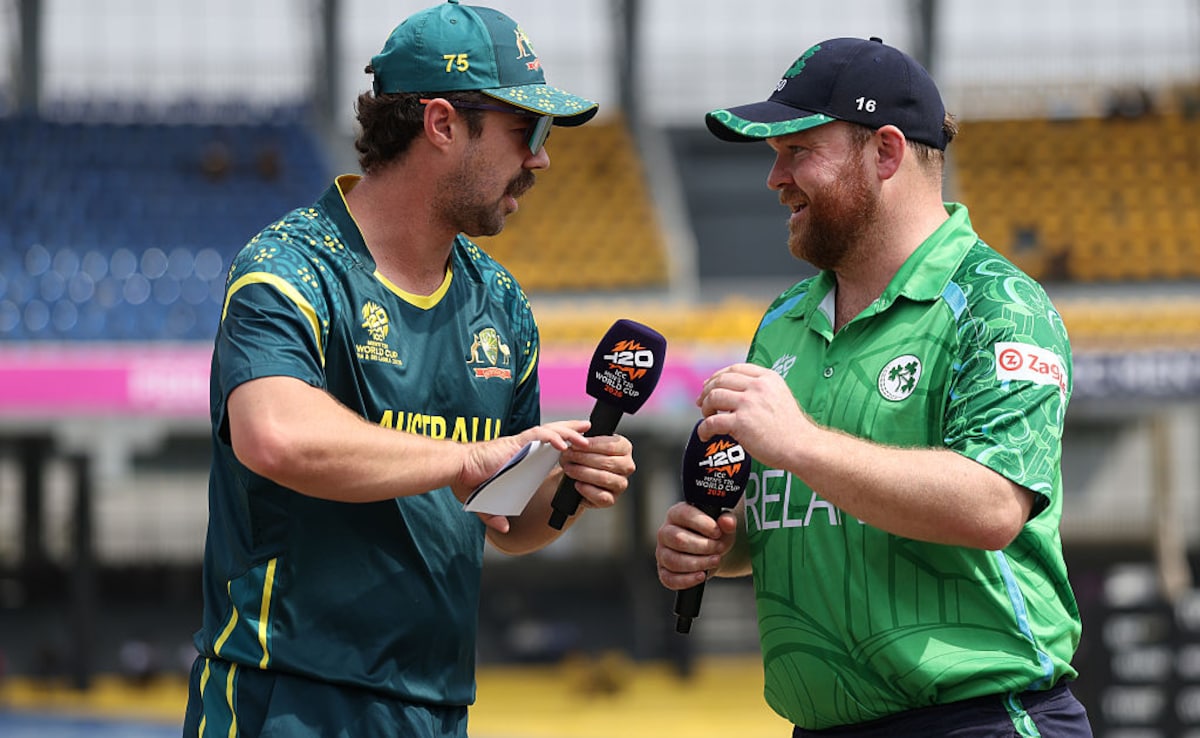 Australia vs Ireland LIVE Score Updates, T20 World Cup 2026: Mitchell Marsh-Less Australia Win Toss, Opt To Bat vs Ireland