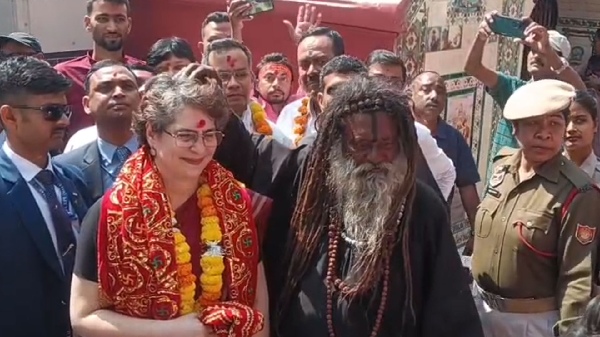Priyanka Gandhi News | Priyanka Gandhi Begins Assam Visit, Baba's 'Will Be PM' Blessing Goes Viral