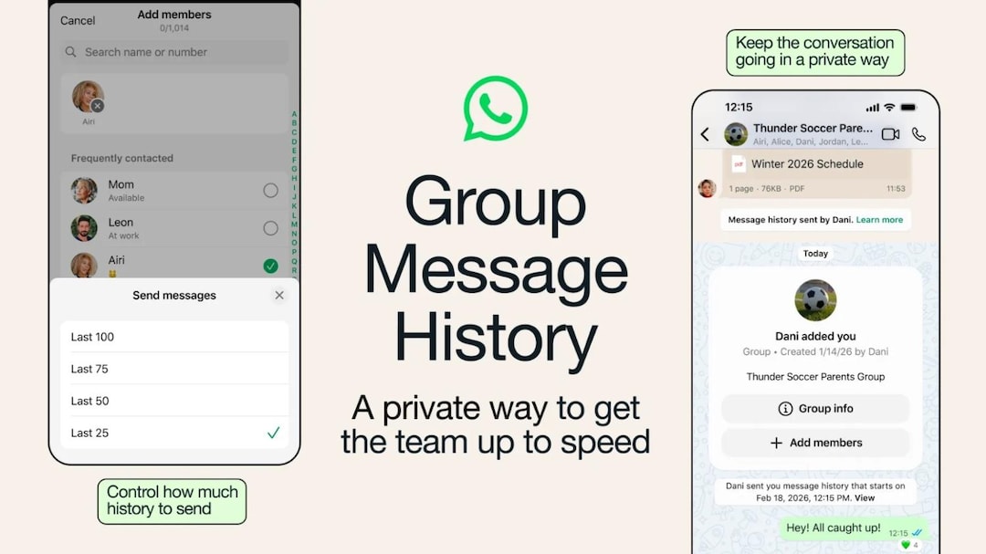 WhatsApp Group Message History: Here's How The New Feature Works