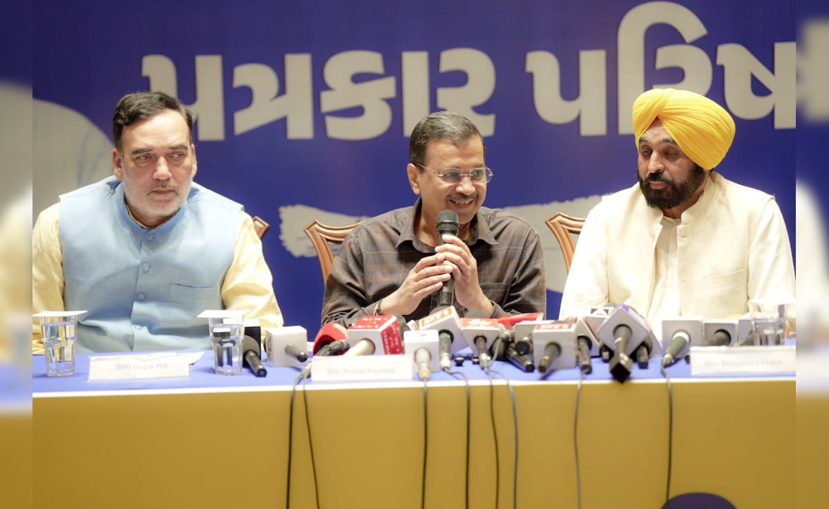 कांग्रेस-भाजपा से निराश गुजरात के लोग AAP की ओर उम्मीद से देख रहे- केजरीवाल