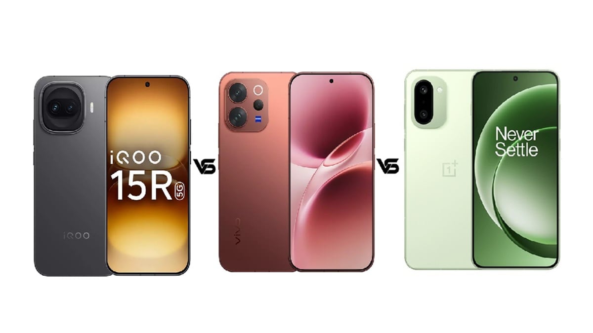 iQOO 15R vs Vivo V70 vs OnePlus 15R: जानें 50 हजार में कौन सा है बेस्ट?