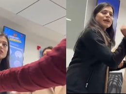 ठाकुर हूं मैं...HDFC बैंक के अंदर ऐसा क्या हुआ? महिला कर्मचारी का चढ़ा पारा, कस्टमर पर गालियों की बौछार, VIDEO