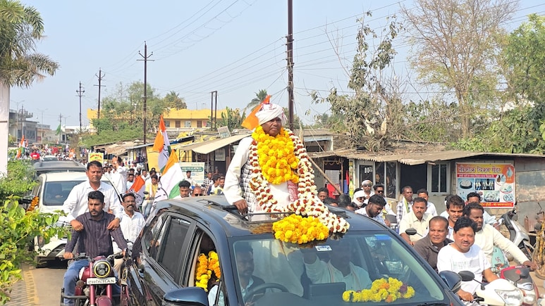 छत्तीसगढ़ में नहीं रहने की शर्त पर जमानत, फिर भी सुकमा में दिखे कवासी लखमा, स्वागत में उमड़ा जनसैलाब