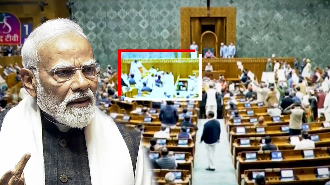 Deadlock Deepens As PM Attacks Congress, Opposition Walks Out
