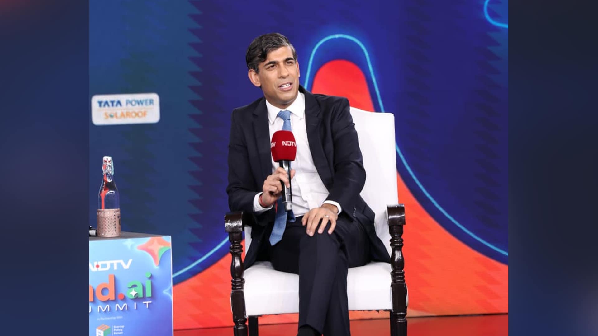 NDTV India.AI Summit: AI Can Reshape Entire Countries, Says Rishi Sunak