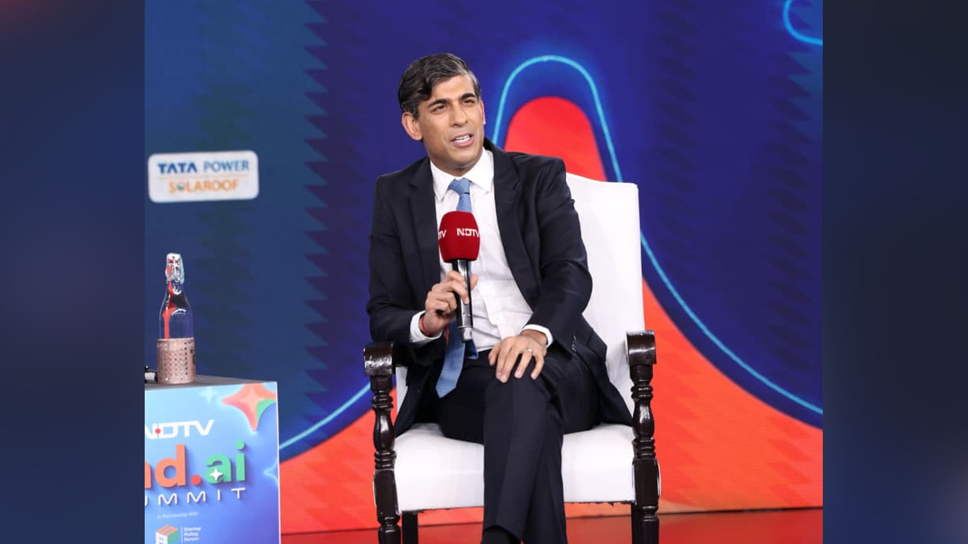 NDTV India.AI Summit: AI Can Reshape Entire Countries, Says Rishi Sunak