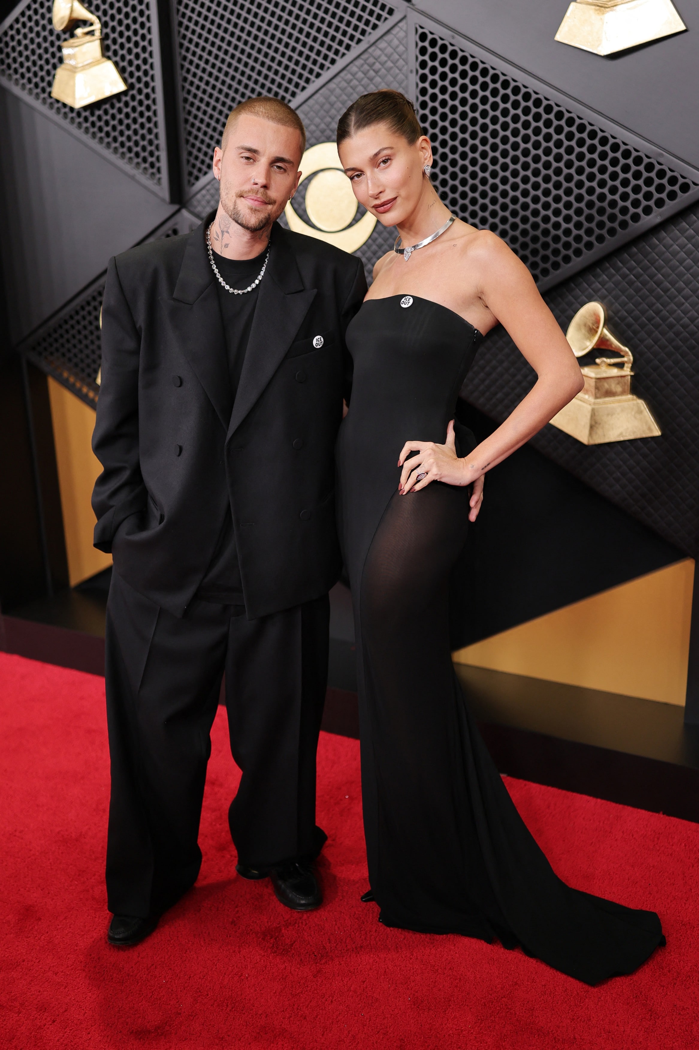 Justin And Hailey Bieber at the Grammys 2026. Photo: AFP Justin And Hailey Bieber at the Grammys 2026. Photo: AFP