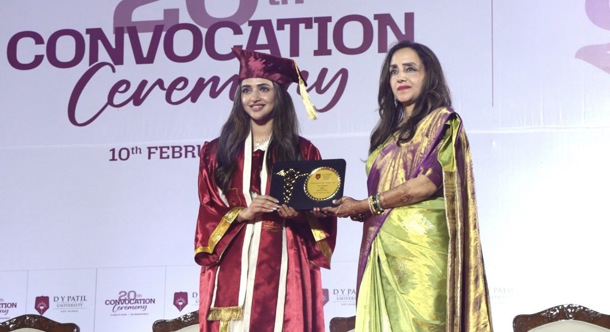 Sreeleela accepts her MBBS Degree