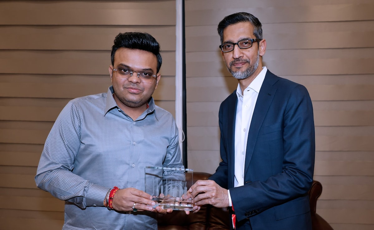 Jay Shah Hosts Google CEO Sundar Pichai In Ahmedabad During India vs South Africa T20 World Cup Clash