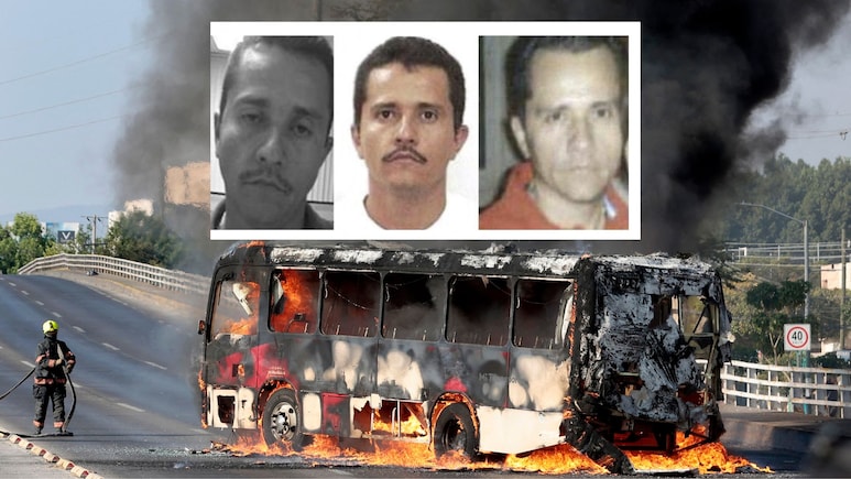 पूरे देश में हिंसा, गाड़ियों-दुकानों में आग... ड्रग लॉर्ड एल मेंचो के मारे जाने के बाद मैक्सिको में बुरे हालात