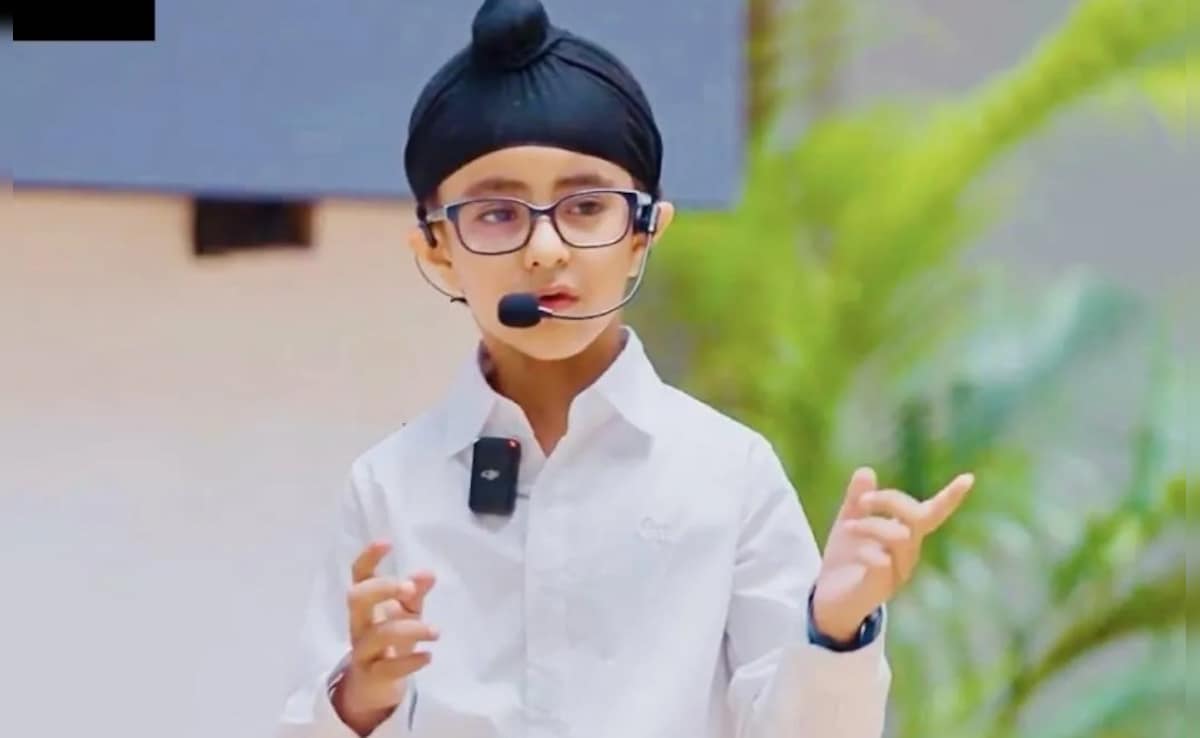 AI Summit में चमका भारत का नन्हा सितारा, 8 साल के कीनोट स्पीकर रणवीर ने बटोरी सुर्खियां