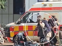 No Help From Ward Boys, Man Carries Elderly Father On Shoulder In Madhya Pradesh Hospital