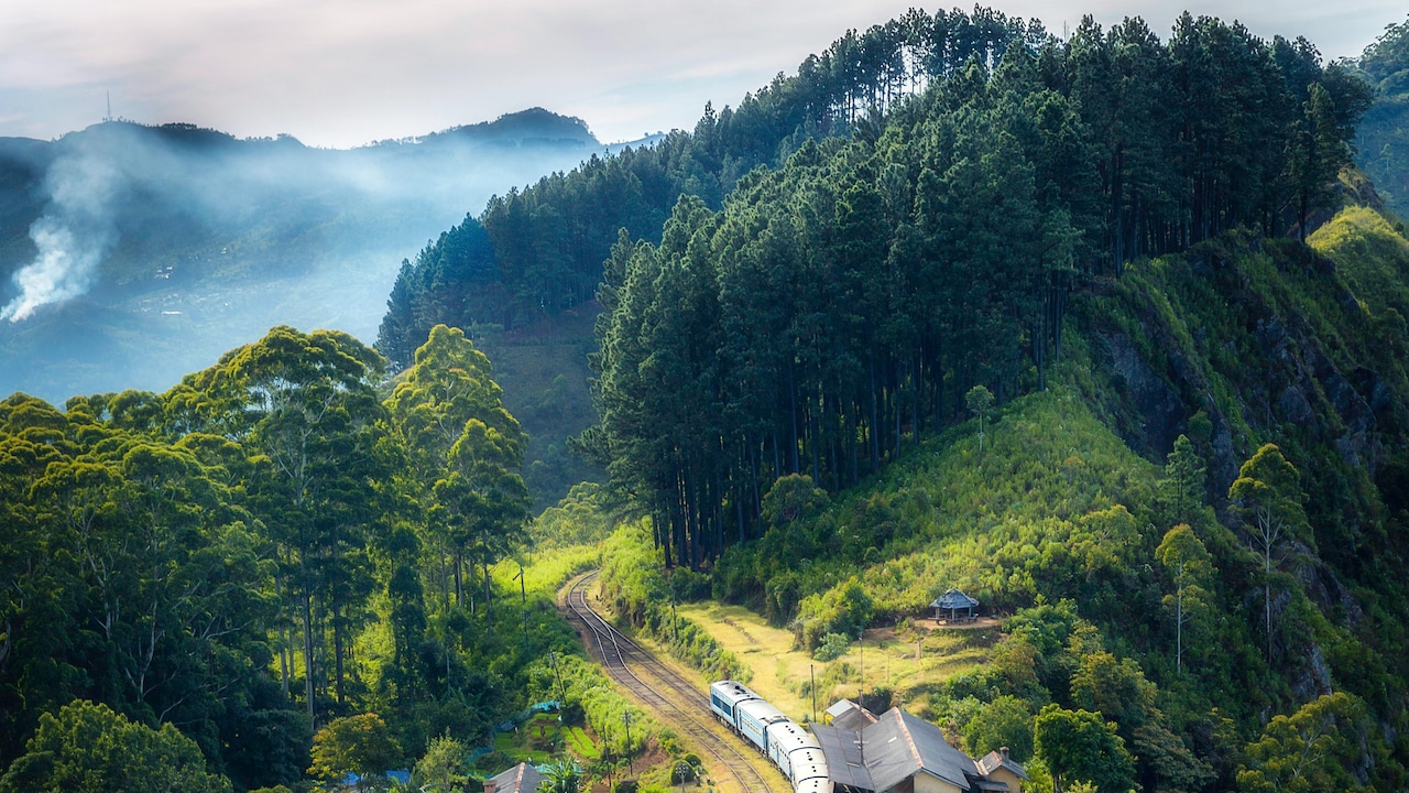Train Journey are always peaceful with mesmerising views