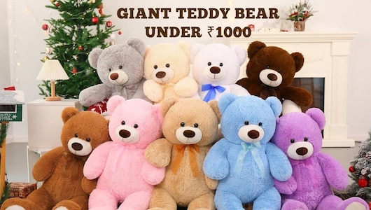 इन प्रीमियम और बजट-फ्रेंडली Giant Teddy Bear के साथ Teddy Day को बनाएं और भी यादगार, कीमत देख नहीं होगा यकीन