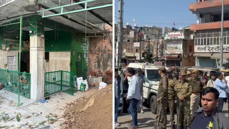 जयपुर में दरगाह की छत के निर्माण पर हंगामा, विधायक बालमुकुंद आचार्य और अमीन कागजी भिड़े