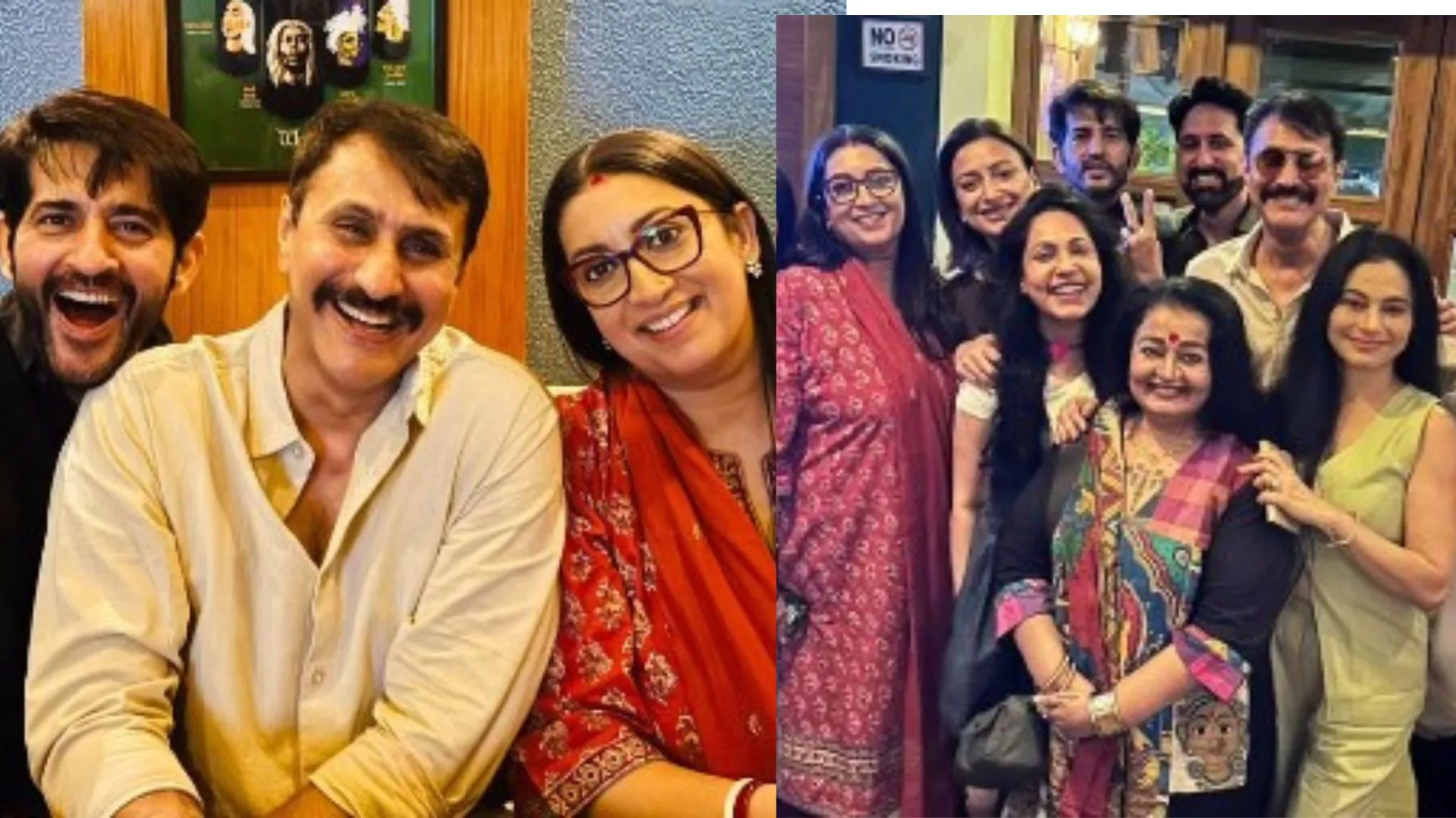 A <i>Kyunki Saas Bhi Kabhi Bahu Thi</i> Reunion For Smriti Irani, Gauri Pradhan, Hiten Tejwani