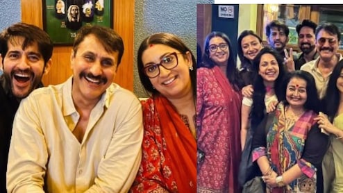 A Kyunki Saas Bhi Kabhi Bahu Thi Reunion For Smriti Irani, Gauri Pradhan, Hiten Tejwani