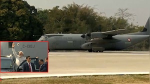 Historic Scenes As PM Modi Lands On Emergency Runway In Assam