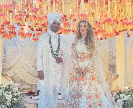 Shikhar Dhawan Marries Long-Time Girlfriend Sophie Shine - See Pictures