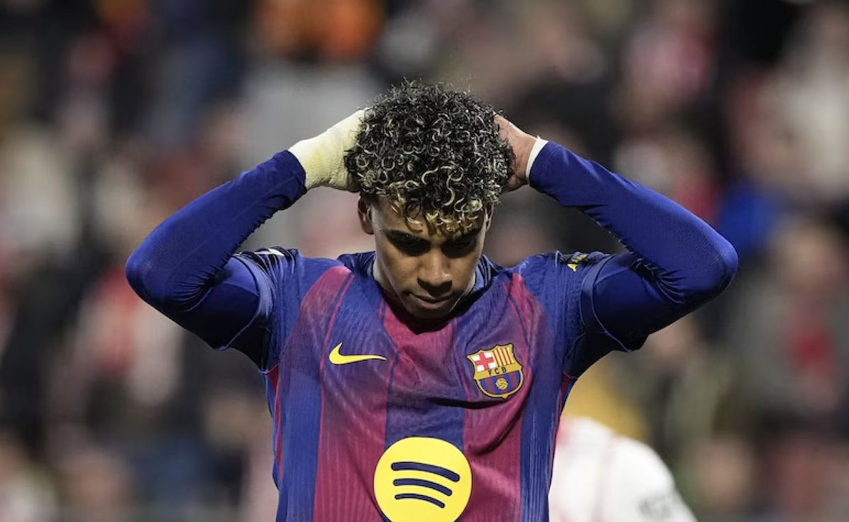 Lamine Yamal Misses Penalty As Barcelona Suffer Title Defence Blow In Girona Derby Defeat
