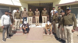 ड्रग्स फैक्ट्री का भंडाफोड़! एमडीएमए बनाने का केमिकल जब्त, 20 करोड़ के माल के साथ दो गिरफ्तार