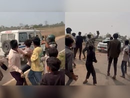 Stones Thrown In Madhya Pradesh's Dhar As Villagers Protest Survey For Quarry