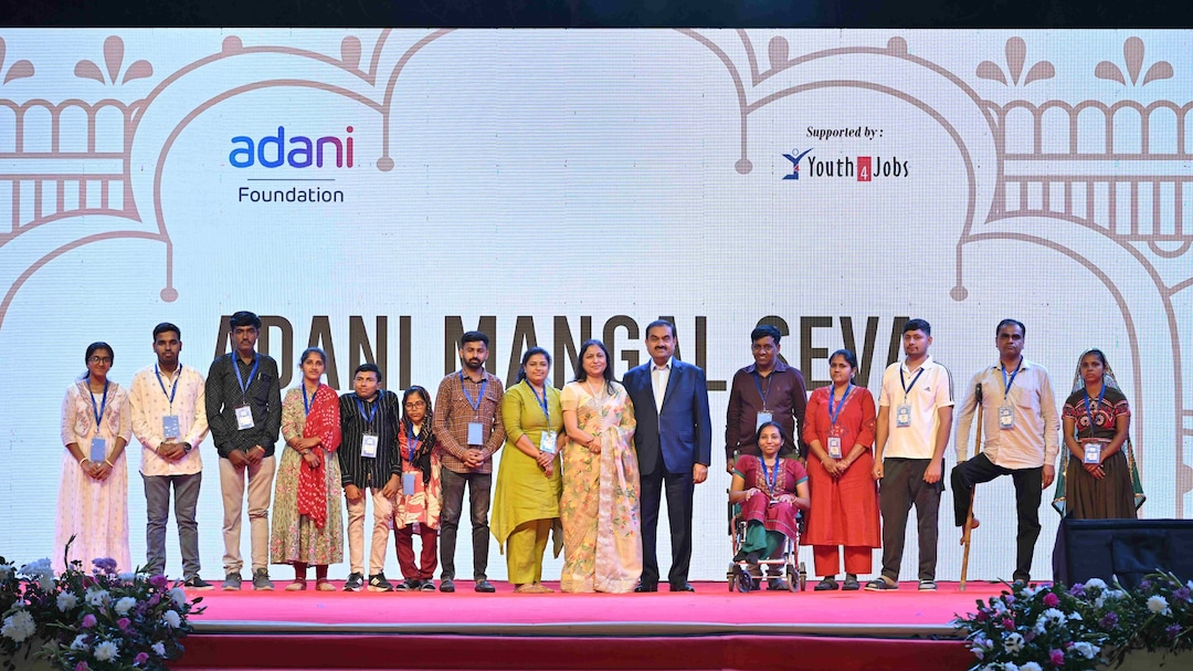 Diva And Jeet Adani Celebrate First Wedding Anniversary With Divyang Women