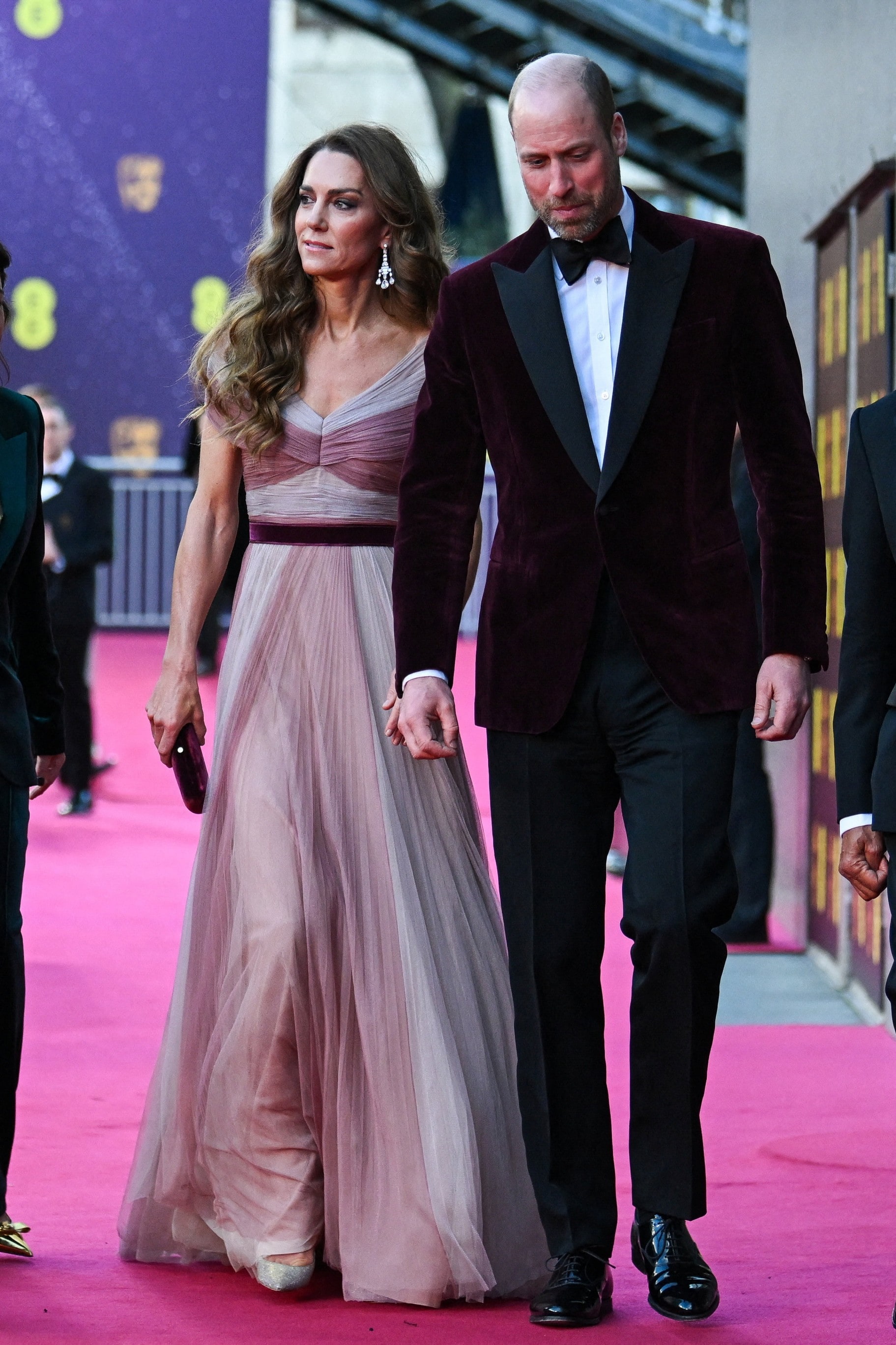 Prince William and Princess of Wales at BAFTA 2026. Photo: AFP