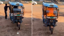 Woman Sets Her Rs 2.5 Lakh E-Rickshaw On Fire After Firm Refuses Repairs