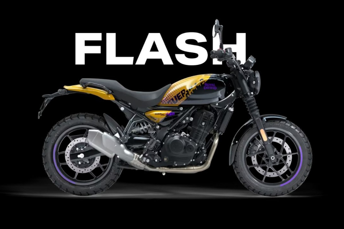 Royal Enfield Guerrilla 450 - Yellow Ribbon