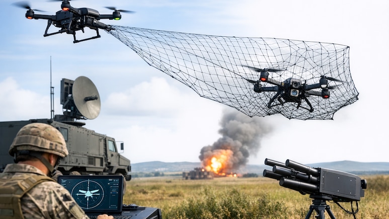ड्रोन कैचर सिस्&zwj;टम खरीदने की तैयारी में भारत, जानें कैसे'जाल' में फंसेंगे ड्रोन्&zwj;स, स्टेल्थ UAV का बचना भी होगा नामुमकिन