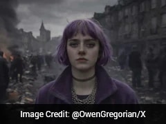 Who Is Amelia? The Purple-Haired Teen Going Viral As A Far-Right Meme