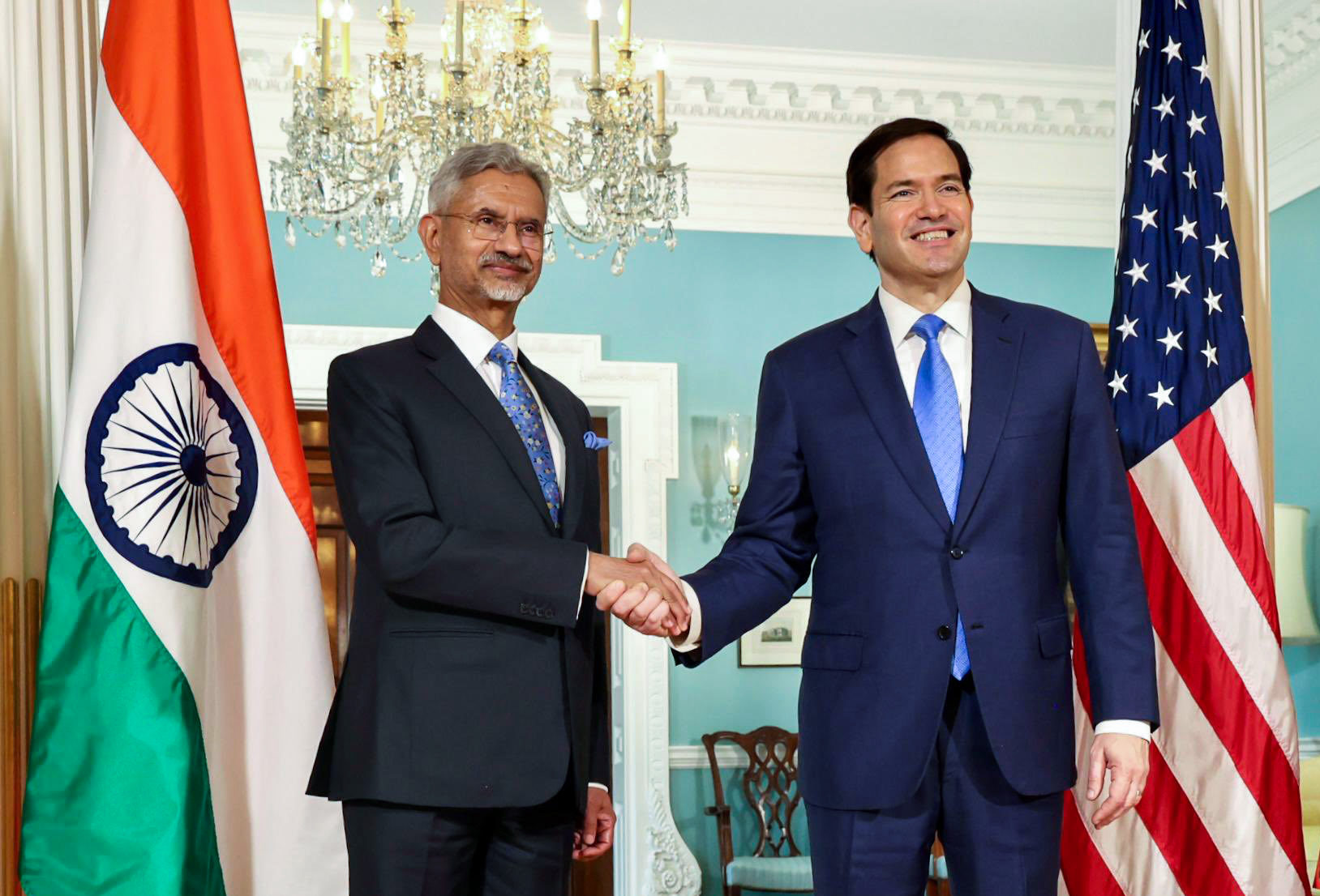 विदेश मंत्री जयशंकर ने वाशिंगटन में अमेरिकी विदेश मंत्री मार्को रुबियो से मुलाकात की