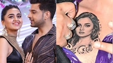 Karan On The Truth Behind Girlfriend Tejasswi's Face Tattooed On Chest