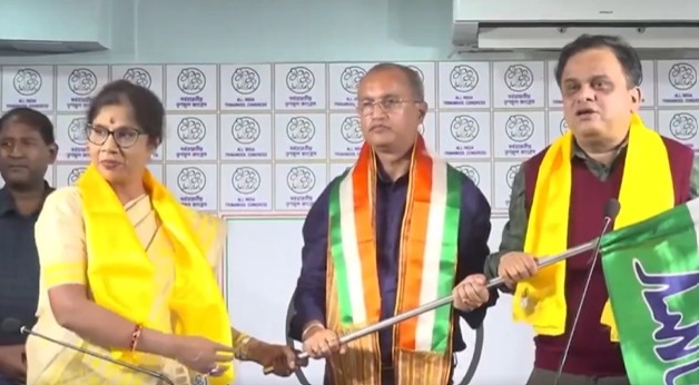 पश्चिम बंगाल चुनाव से पहले BJP के बागी विधायक बिष्णु प्रसाद शर्मा तृणमूल कांग्रेस में शामिल