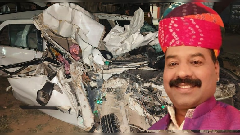 खाटूश्&zwj;यामजी के रींगस में ट्रक में भ&zwj;िड़ी कार, हास्&zwj;य कव&zwj;ि केसर देव मारवाड़ी की मौत&nbsp;