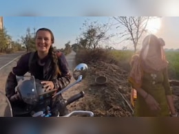 खेत में टेंट लगा रही थी विदेशी महिला...हरियाणवी मां ने किया ऐसा काम वायरल हो गया वीडियो