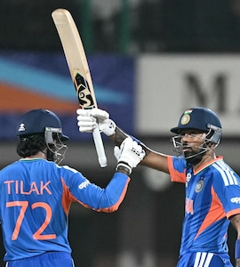 Abhishek Sharma, Hardik Pandya Help India Pulverise Zimbabwe By 72 Runs; Stay In Semis Race