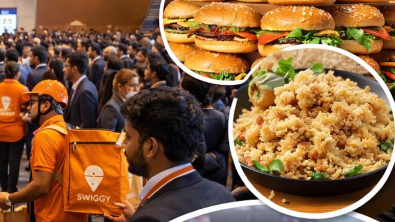 AI Summit में Swiggy का धमाल! बिना लाइन के मिनटों में निपटाए 2,000 ऑर्डर, जानें सबसे ज्यादा क्या ऑर्डर किया गया