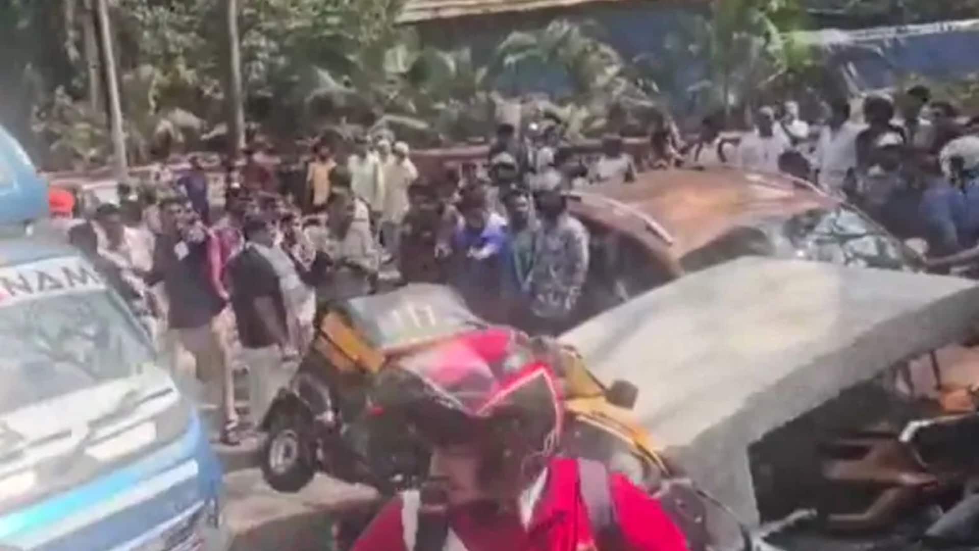 1 Killed, 3 Injured After Portion Of Mumbai Metro Pillar Falls On Vehicles