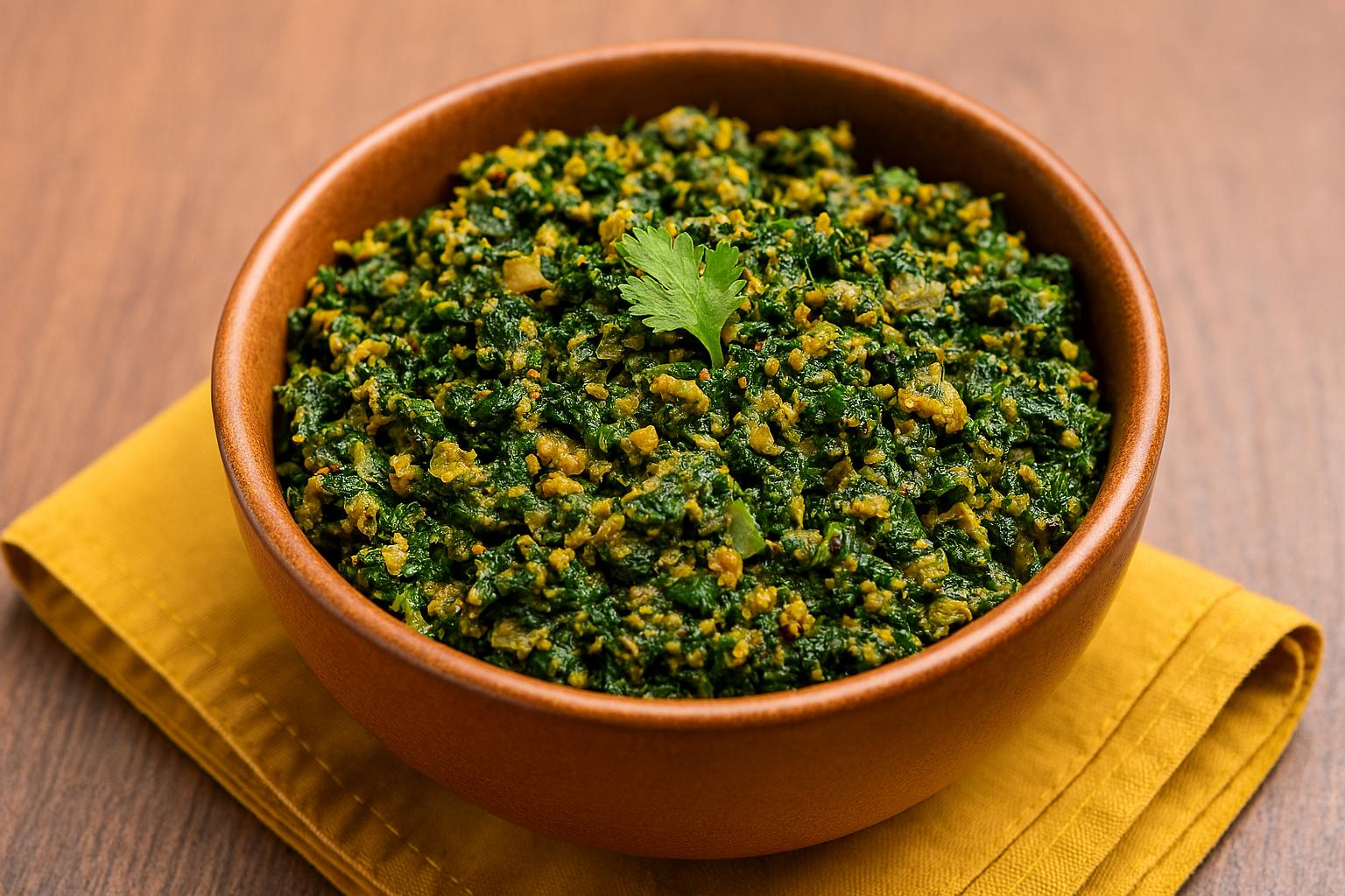 Rajasthani-Style Palak Besan Ki Sabji: A Simple And Comforting Recipe