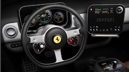 Ferrari Luce EV Interior Revealed: Features Tactile Knobs, Buttons And More From Past