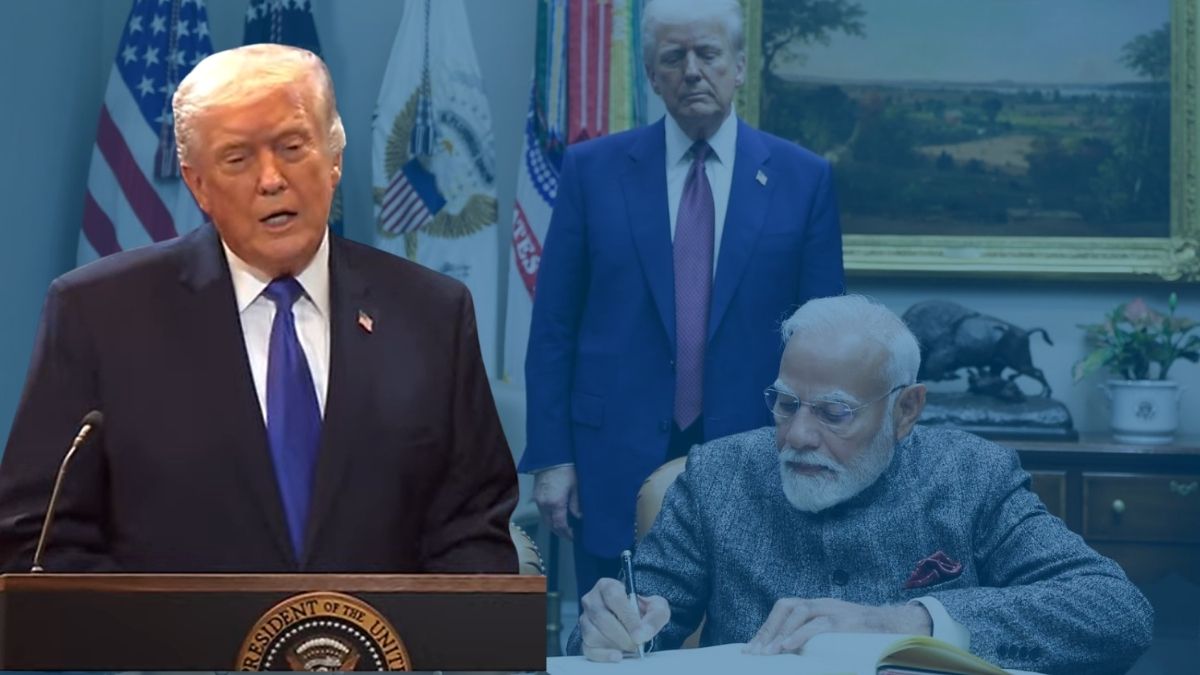 'PM मोदी स्&zwj;मार्ट और शानदार नेता, लेकिन ट्रेड डील में कोई बदलाव नहीं', ट्रंप बोले- भारत से लेते रहेंगे टैरिफ