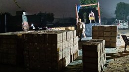 हनुमानगढ़ में पकड़ी गई करीब 3 करोड़ की शराब, बड़े ब्रांड की 1500 से ज्यादा पेटी बरामद