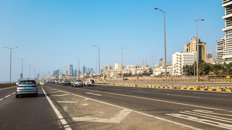 Mercedes With Minor Boy Behind The Wheel Hits Car Inside Mumbai Coastal Road Tunnel, Three Hurt