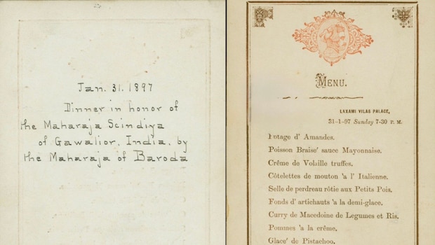 Viral Menu From 1897 Shows What Maharaja Of Baroda's Dinner For Maharaja Of Gwalior Had